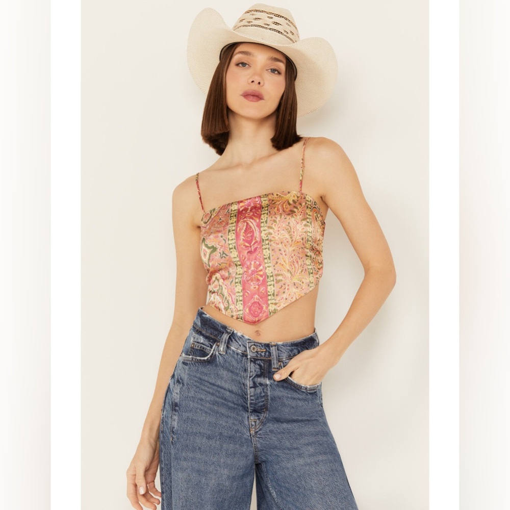 By Together Silk bandana top